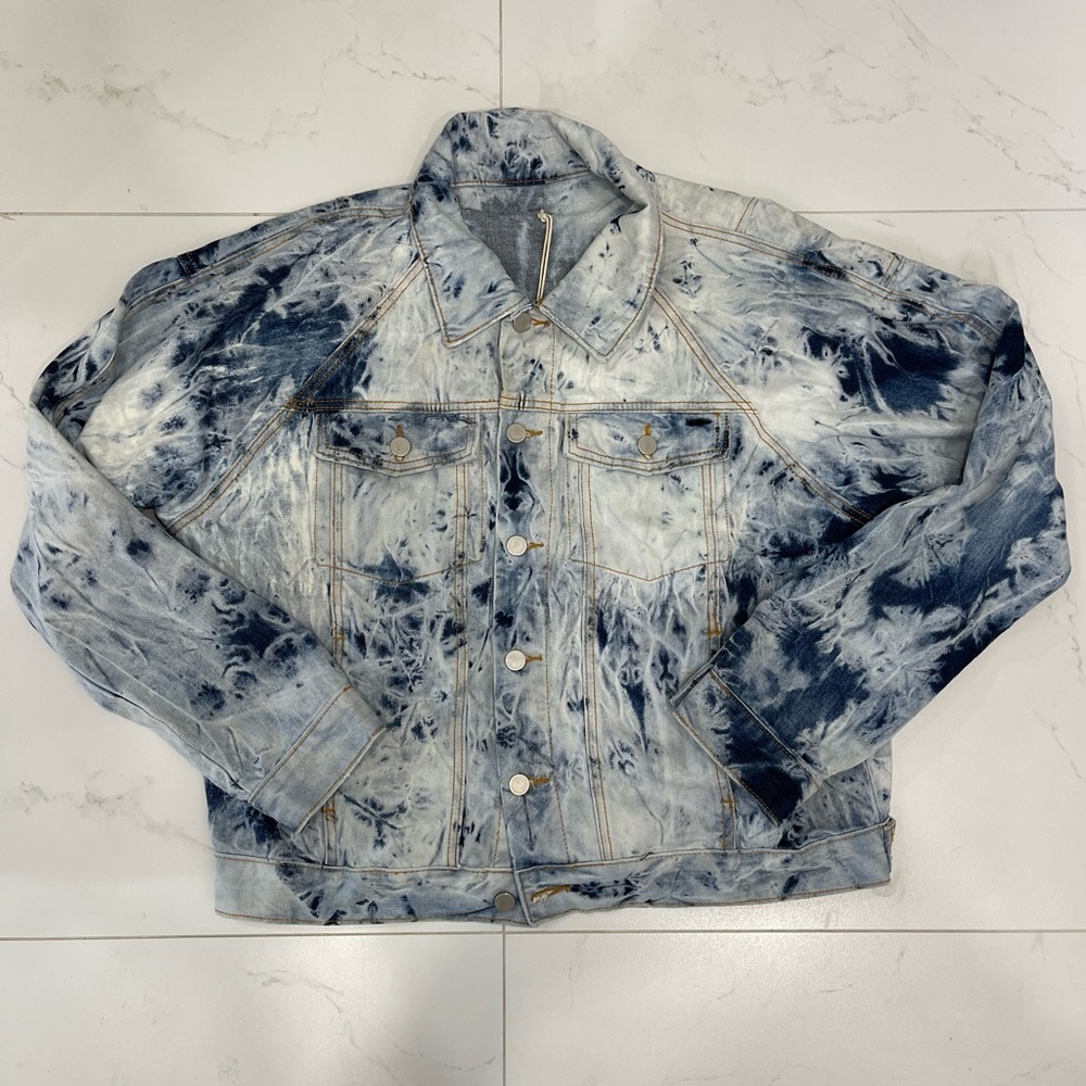 MNML LA Crystal Denim Trucker